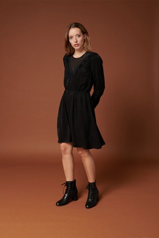 Robe trapèze Rut - Noir