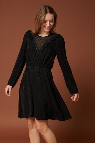 Robe trapèze Rut - Noir