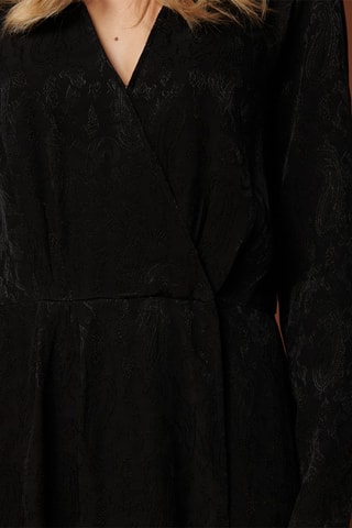 Robe portefeuille Rylem - Noir