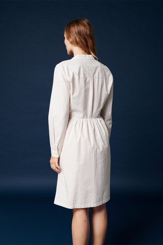 Robe chemise Ringo - Ecru et beige