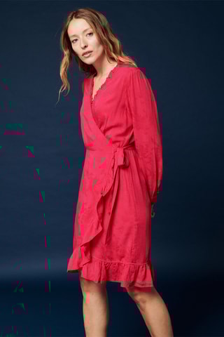 Robe portefeuille Rossie - Rouge