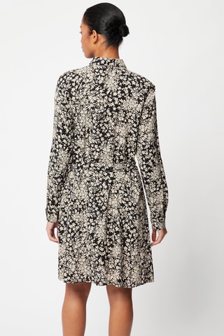 Robe chemise - Noir et blanc