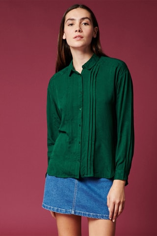 Chemisier Crishna - Vert foncé