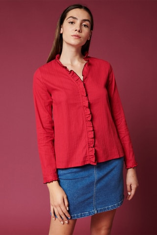Chemisier Chade - Rouge