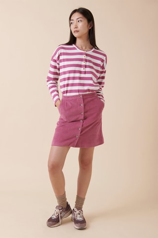 T-shirt Sierra - Violet et blanc