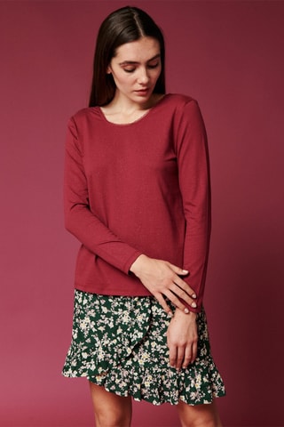 T-shirt Ashton - Bordeaux