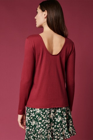 T-shirt Ashton - Bordeaux