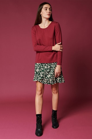 T-shirt Ashton - Bordeaux