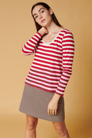 T-shirt Alberto - Rouge