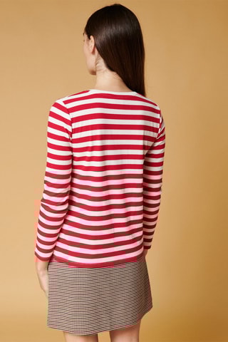 T-shirt Alberto - Rouge