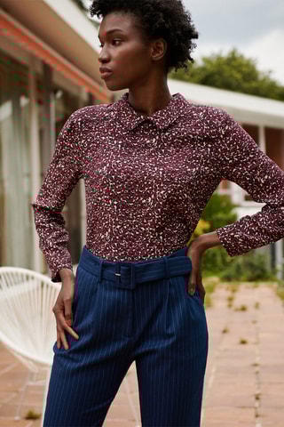 Blouse Clema - Bordeaux