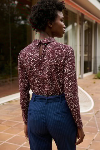 Blouse Clema - Bordeaux