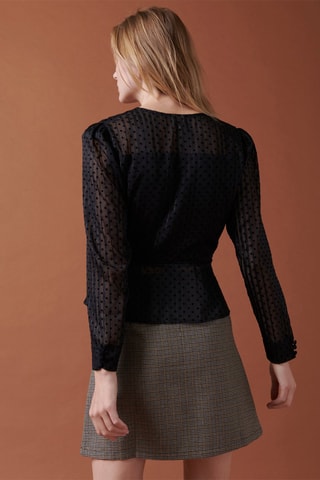 Blouse Torrent - Noir