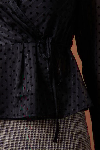 Blouse Torrent - Noir