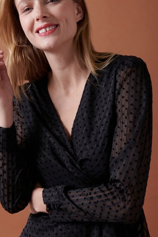 Blouse Torrent - Noir