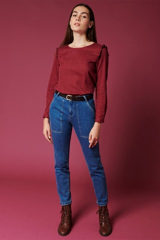 Blouse Tarato - Bordeaux