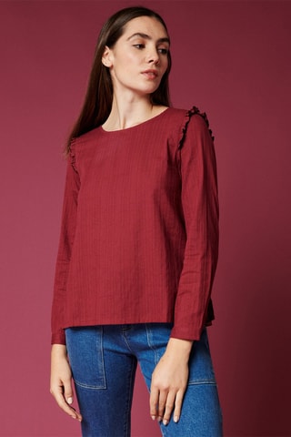 Blouse Tarato - Bordeaux