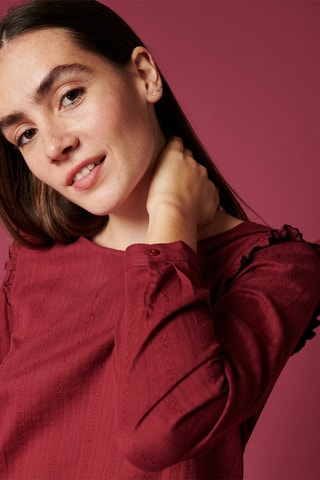 Blouse Tarato - Bordeaux