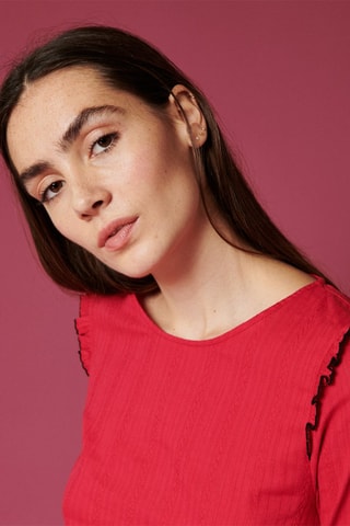 Blouse Tarato - Rouge