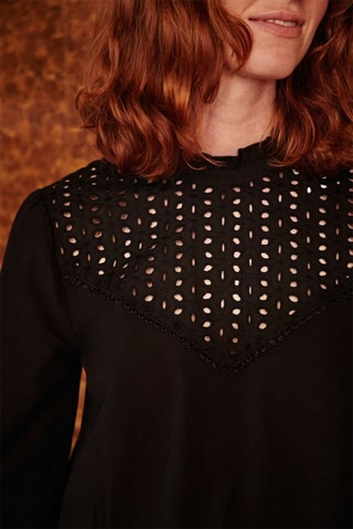 Blouse Cicek - Noir