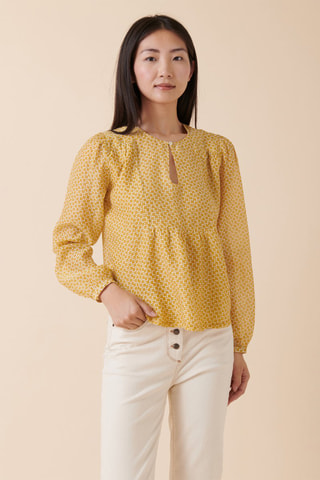 Blouse Tangra - Moutarde