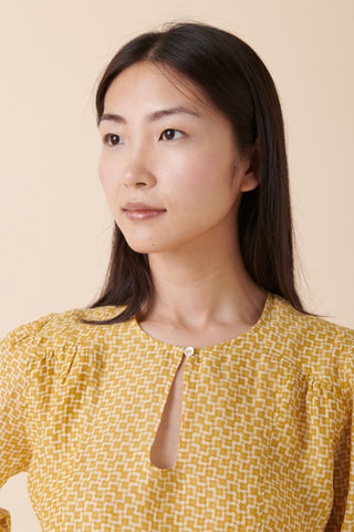 Blouse Tangra - Moutarde