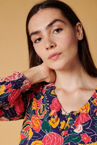 Blouse Triana - Fuchsia