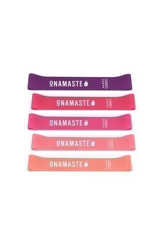 5 bandes de résistance - Rose et violet
