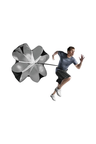 Ceinture de running parachute - Noir et argenté
