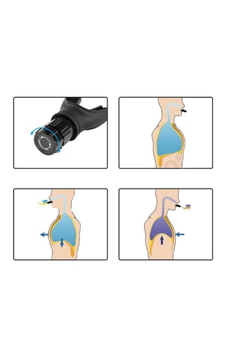 Entraîneur respiratoire en silicone