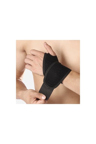 Protection poignet gauche - Noir