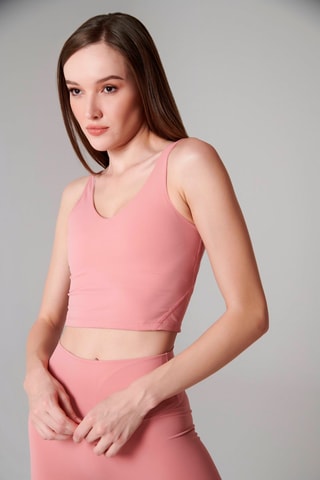 Brassière de sport Mantra - Rose
