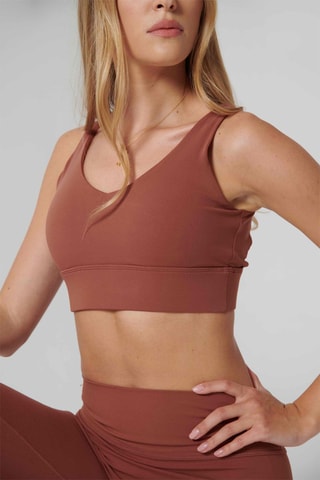 Brassière de sport Suzanna - Terracotta