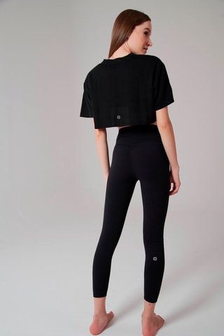 Crop-top - Noir