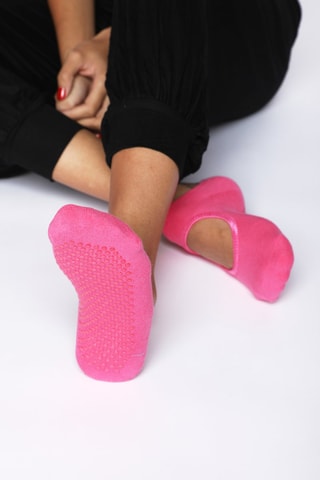 Chaussettes de yoga - Rose