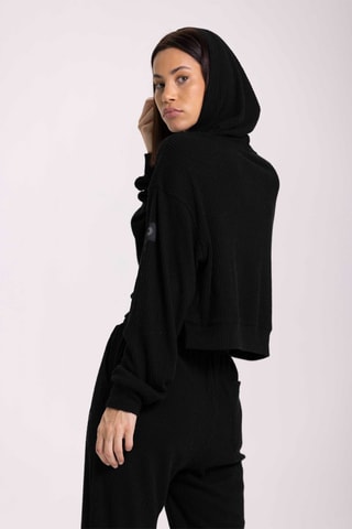 Sweat à capuche Mika - Noir
