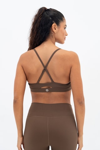 Brassière de sport Geneva - Marron