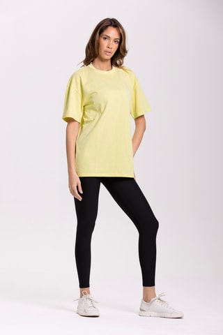 T-shirt oversize - Jaune