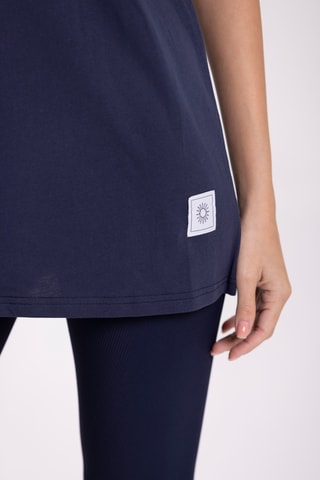 T-shirt oversize - Bleu marine