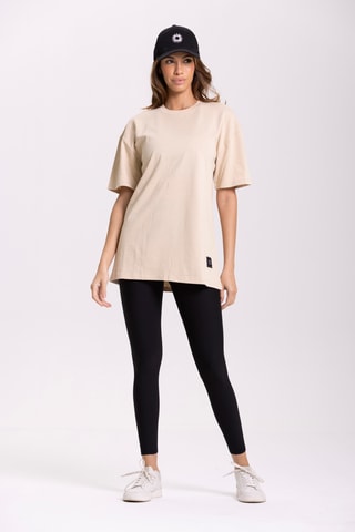 T-shirt oversize - Beige