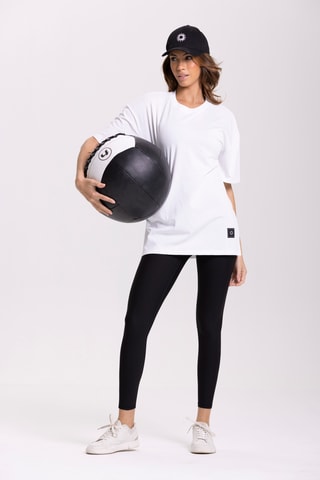 T-shirt oversize - Blanc