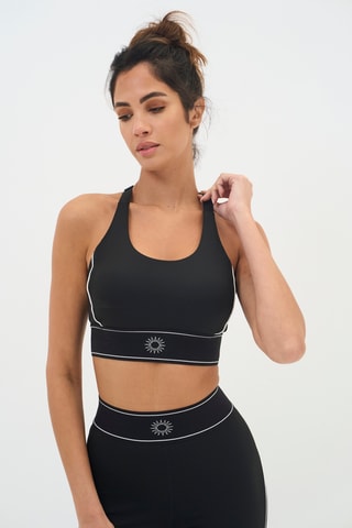 Brassière de sport Mali - Noir