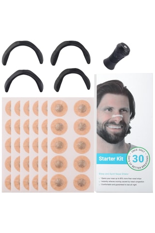 Clip nasal anti-ronflement - Noir