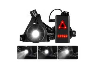 Harnais de sport LED - Noir