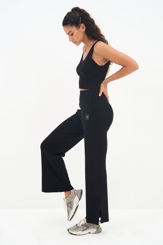 Top et pantalon relaxed Jazz - Noir