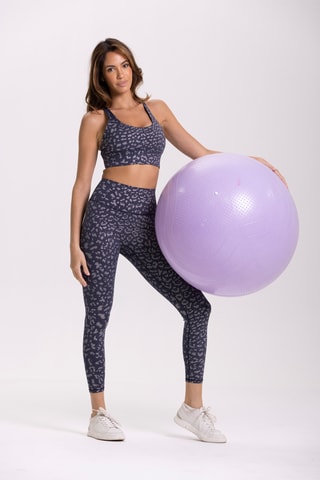Legging taille haute Asa - Bleu foncé