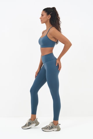 Legging taille haute Geneva - Bleu