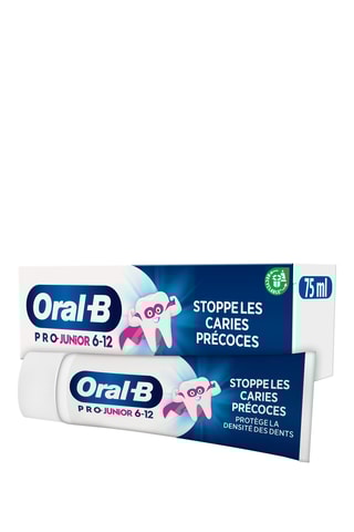 6 x Dentifrice Junior - 75 ml - Oral B