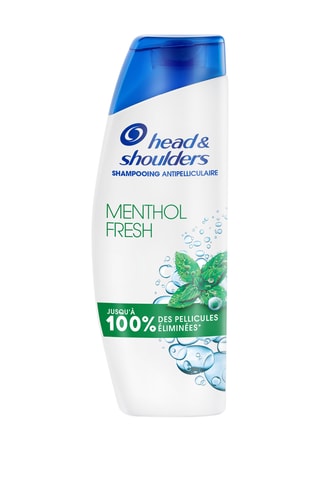 4 x Shampoing Head & Shoulders Menthol - Tout type de cheveu - 330 ml