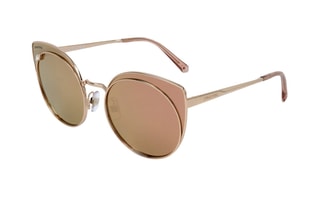 Lunettes de soleil femme ornées de cristaux Swarovski - Verres effet miroir - Catégorie 2 - Swarovski